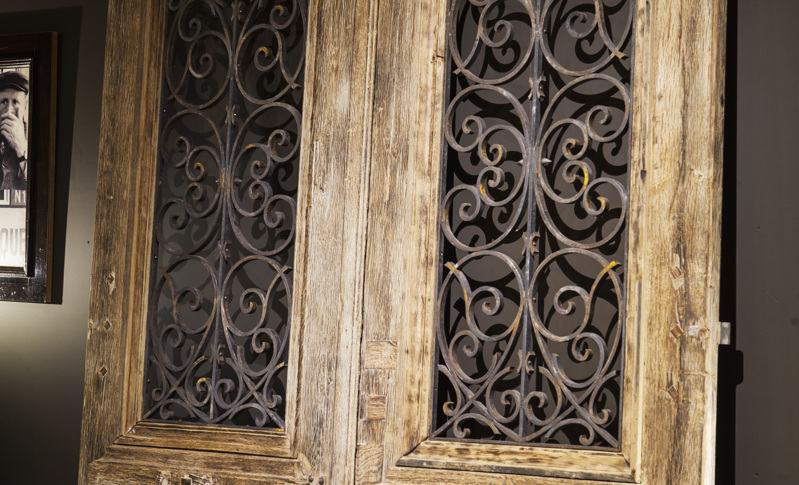 Portes anciennes en chêne et en pin 9