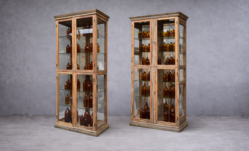 Display cabinets 12